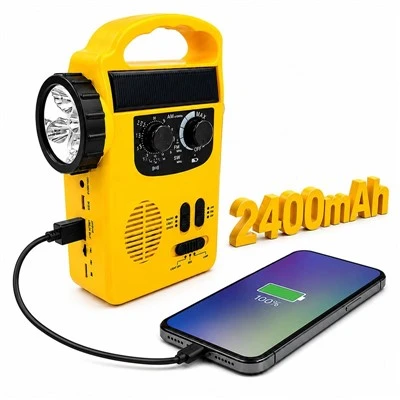 Power Bank ραδιοφώνου έκτακτης ανάγκης