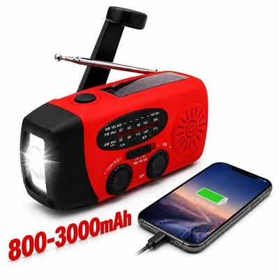 Solar Crank Emergency Radio
